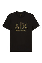 AX Embroidered Foil T-Shirt